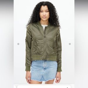 Veronica Beard Satin Bomber